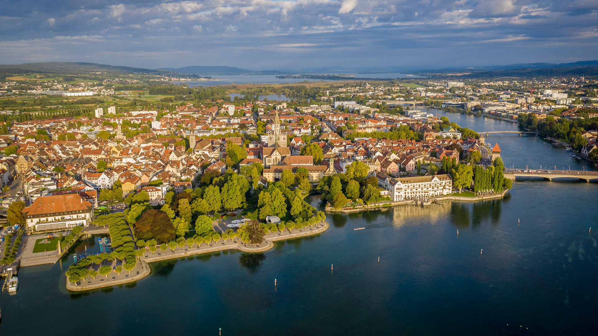 Luftaufnahme Konstanz - Lokales Online-Marketing