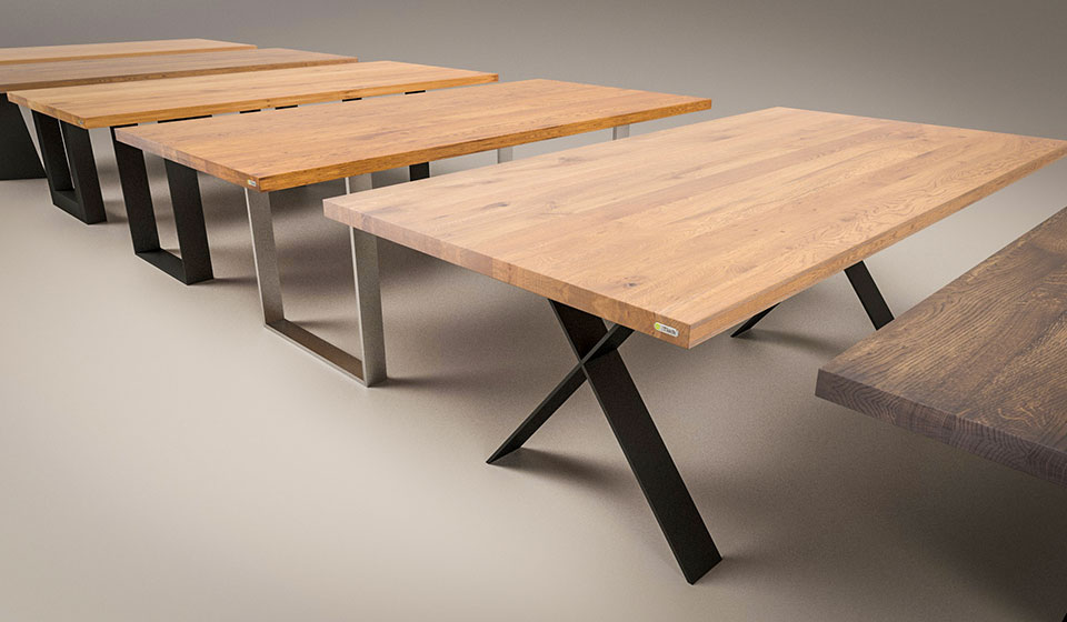 Tisch verschiedene Ausfuehrungen